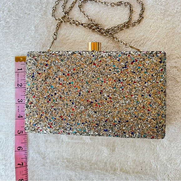 COCO BANANAS SPARKLE THROUGH THE NIGHT CONVERTIBLE CROSSBODY CHAIN STRAP - Picture 11 of 11